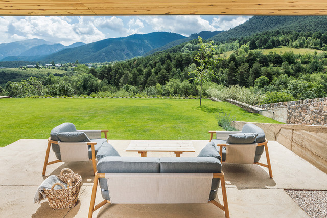 Casa en la Cerdanya - Moderno - Patio - Barcelona - de dom arquitectura