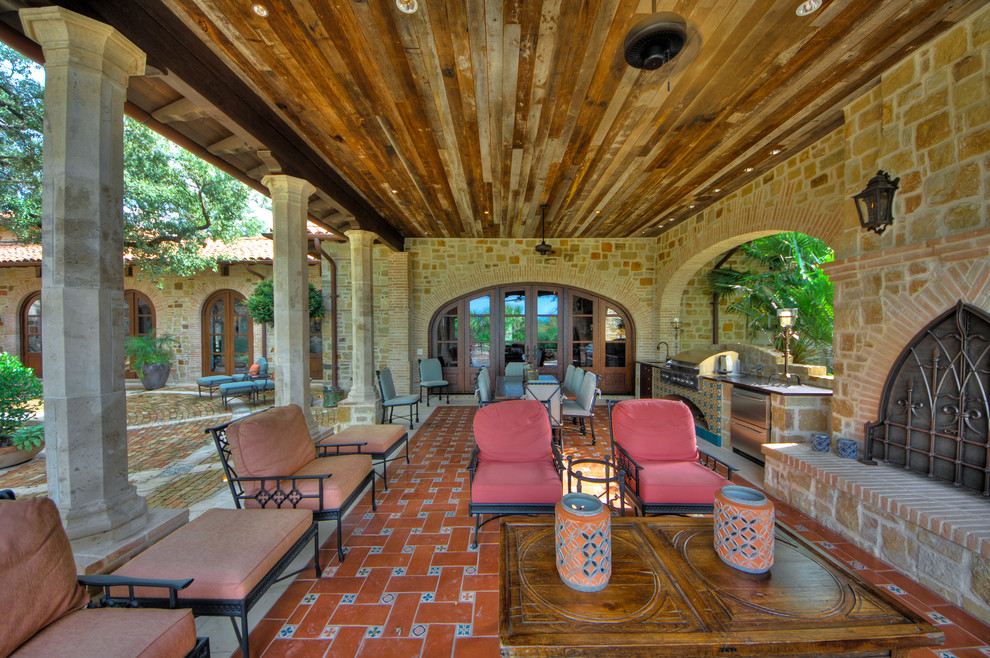 Inspiration for a mediterranean patio remodel in Austin