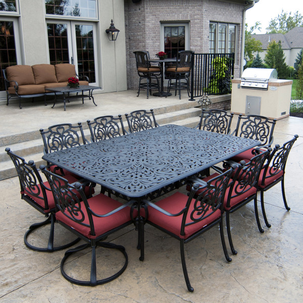 Cast Aluminum Patio Detroit by Labadie's Patio Furniture Houzz