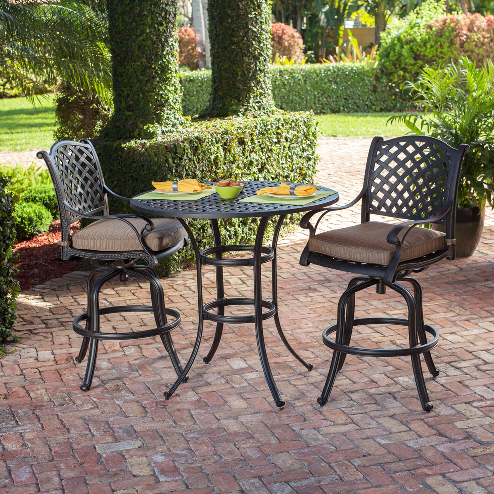 Castle Rock Outdoor Dining Collection Traditional Patio Miami By El Dorado Furniture