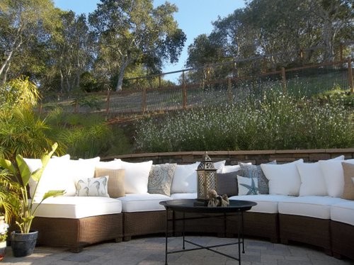 This is an example of a world-inspired patio in San Luis Obispo.