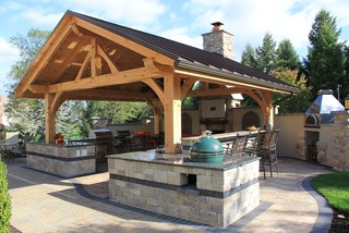 CHEF'S OUTDOOR KITCHEN - Craftsman - Patio - Philadelphia - by Hummels ...