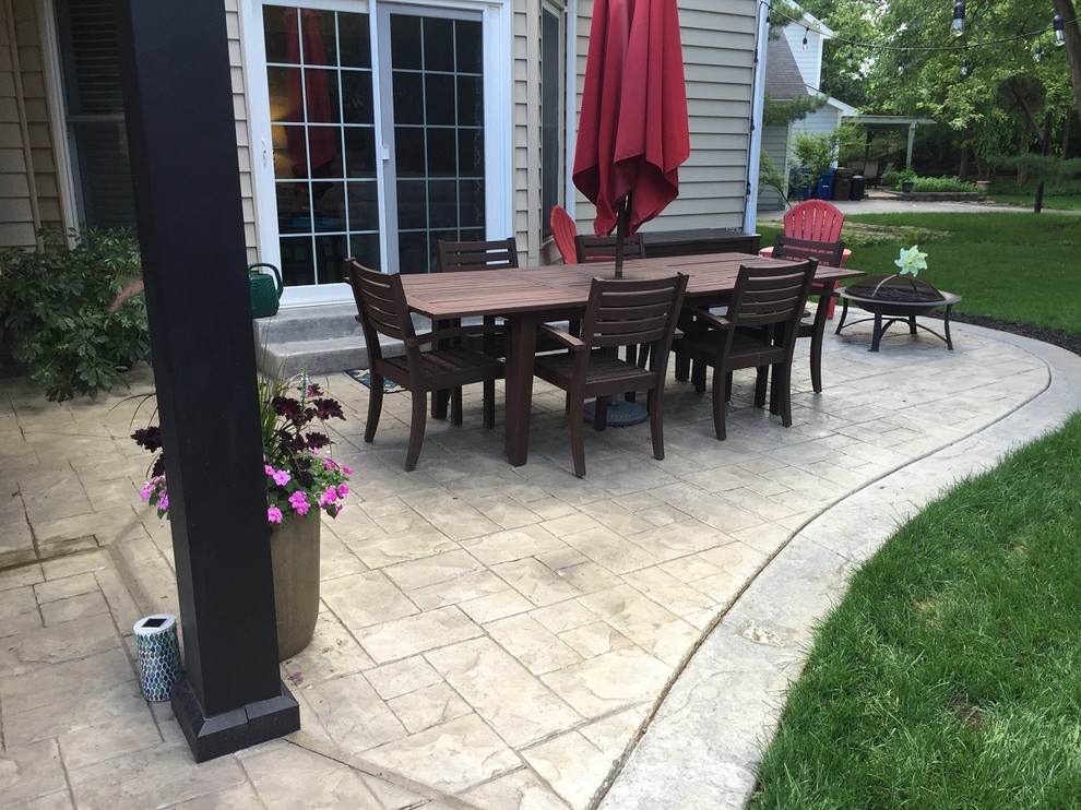 Chesterfield, Missouri Stamped Concrete Patio 2 Patio St Louis by