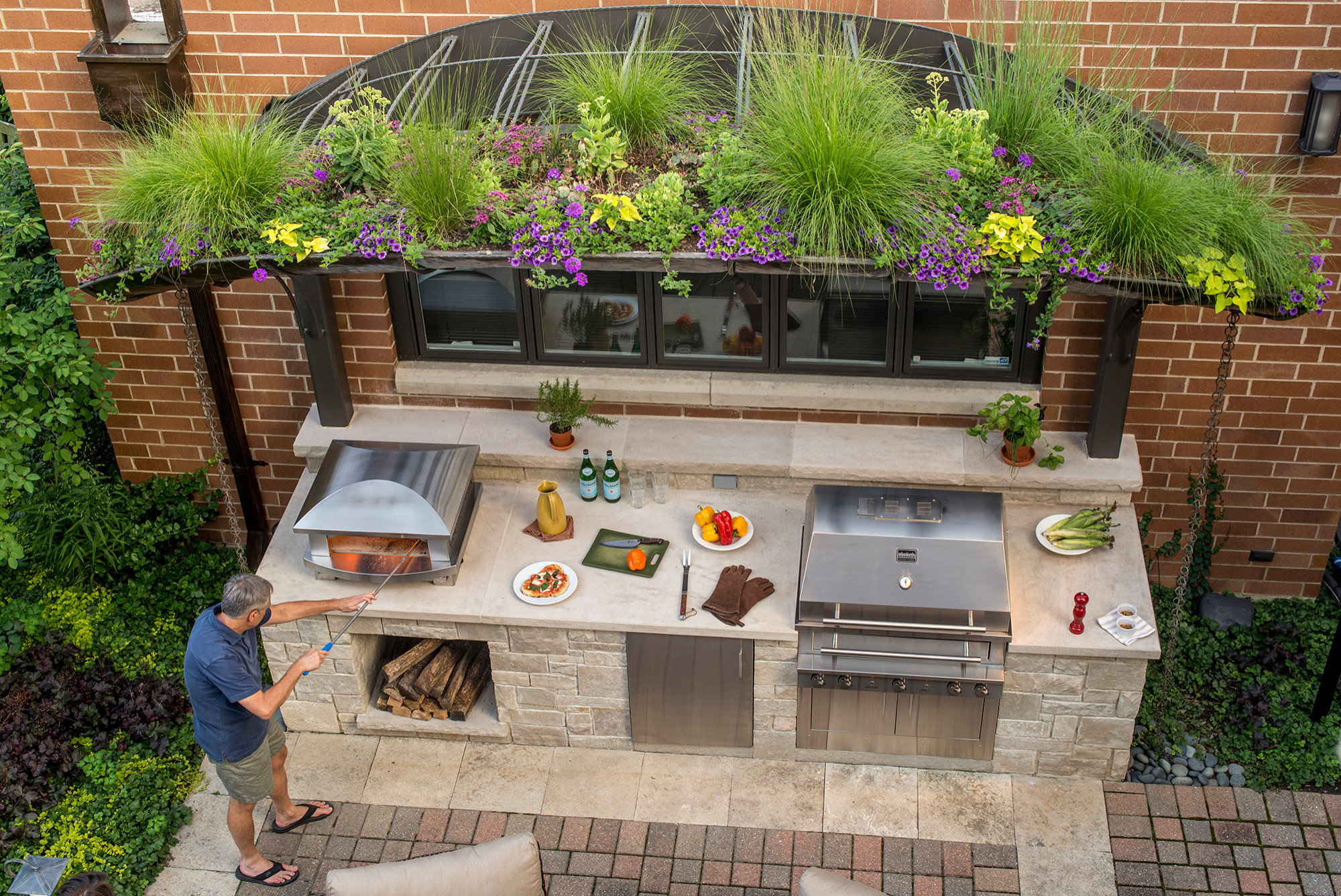 75 Beautiful Small Outdoor Kitchen Design Houzz Pictures Ideas March