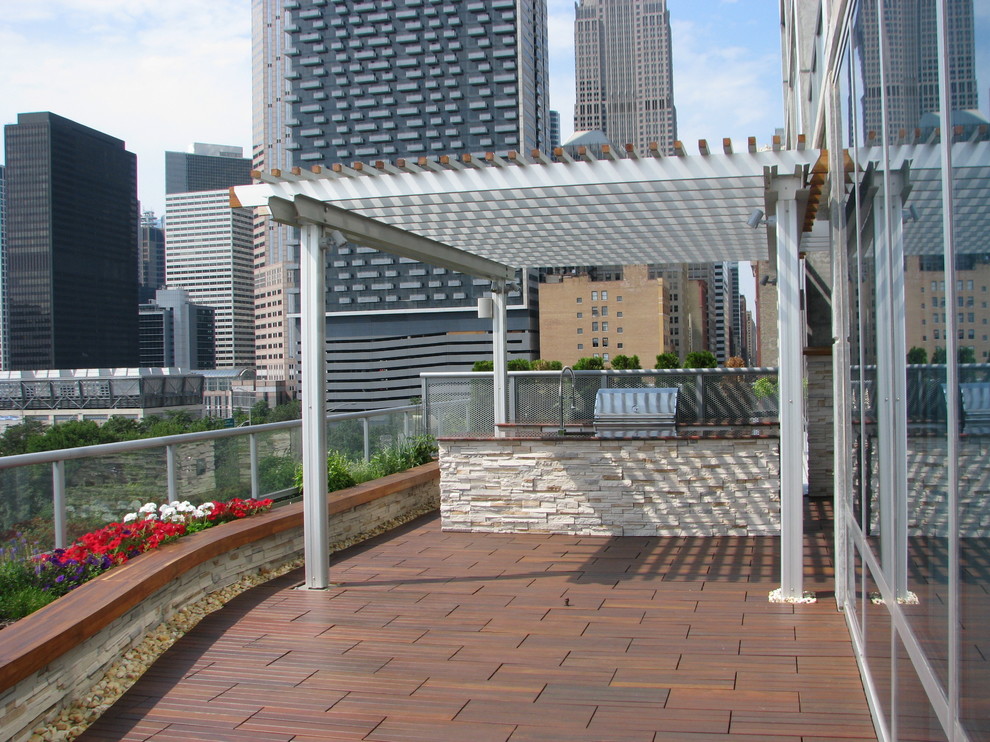 Chicago Rooftop Modern Patio Chicago by Premier Outdoor