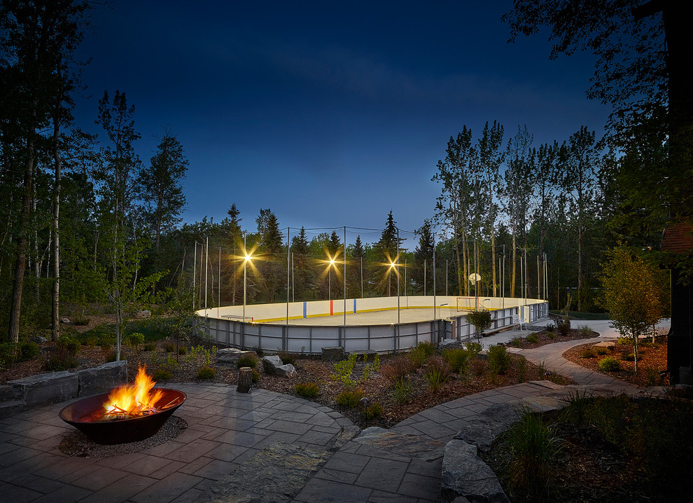 Chrenek Renovation Modern Patio Edmonton by Alair Homes