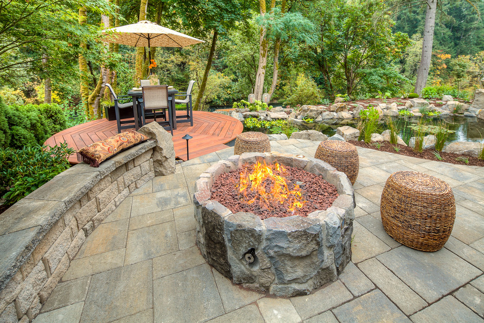 Cimral Traditional Patio Portland by Paradise Restored Landscaping & Exterior Design Houzz