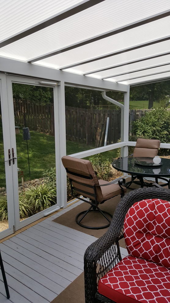 Cincinnati, OH, Lumon Patio Cover Project how light changes