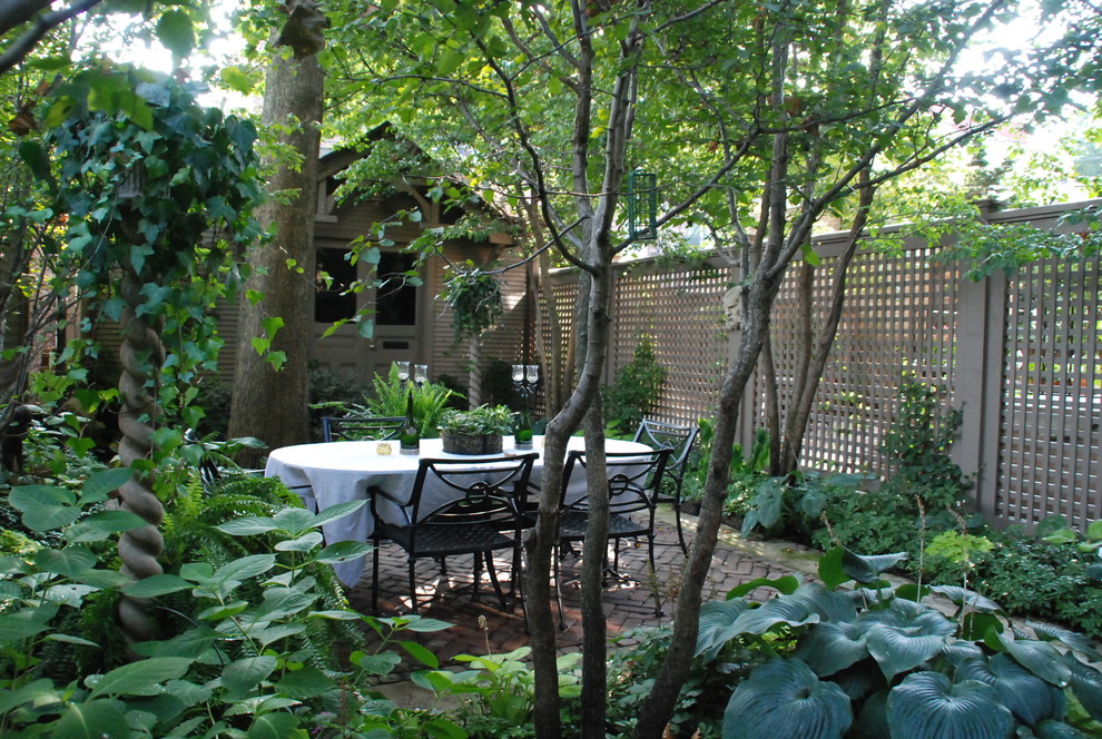 City Garden Traditional Patio Chicago by Culliton Quinn