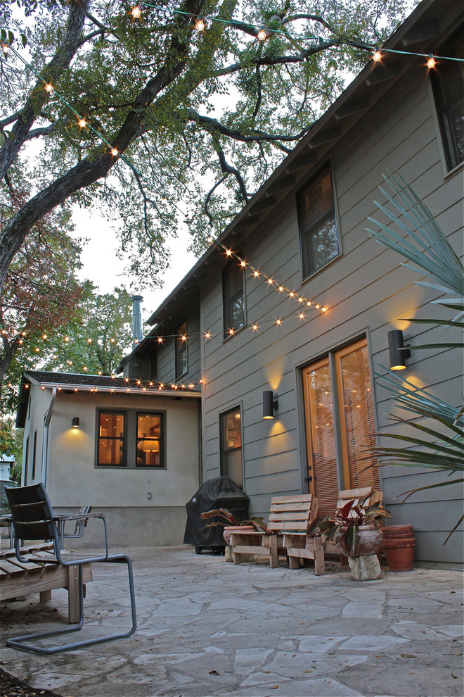 Trendy patio photo in Austin