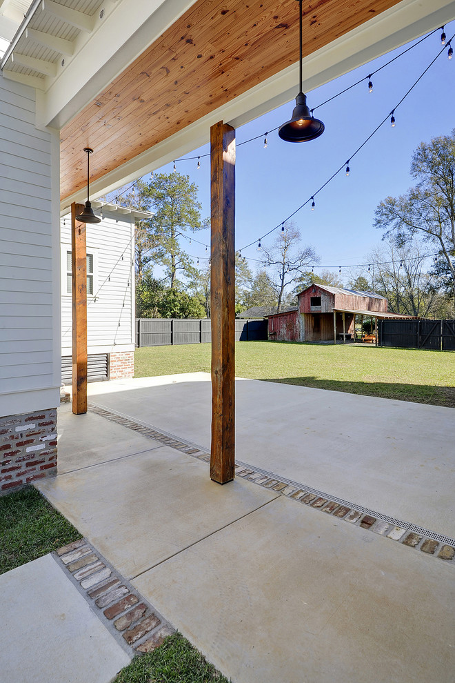 Classic Ingalls Farmhouse House Plan 9772 Farmhouse Patio New