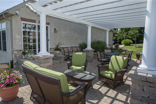 Classy Pergola with Paver Patio - Traditional - Patio - Columbus - by ...