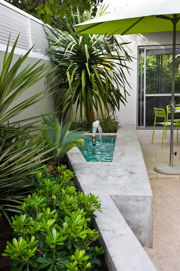 Clever Courtyard Design Contemporary Patio Perth by GardenDrum