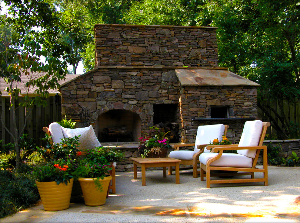 Patio - traditional backyard patio idea in Nashville