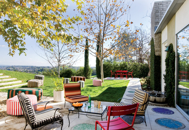 Colorful Outdoor Furniture Eclectic Patio San Francisco By California Home Design Houzz Uk - Outdoor Furniture San Francisco California