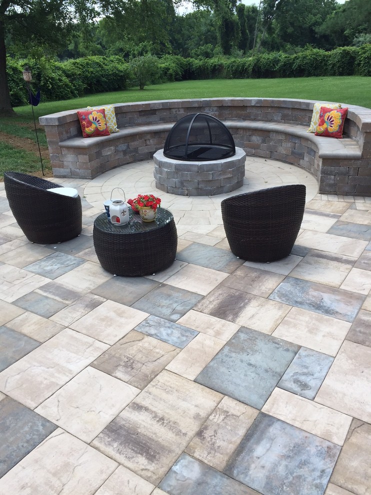 Colts Neck, NJ Backyard Traditional Patio Newark by Cambridge
