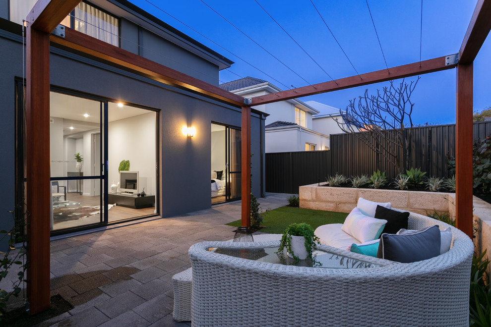 Patio - contemporary patio idea in Perth