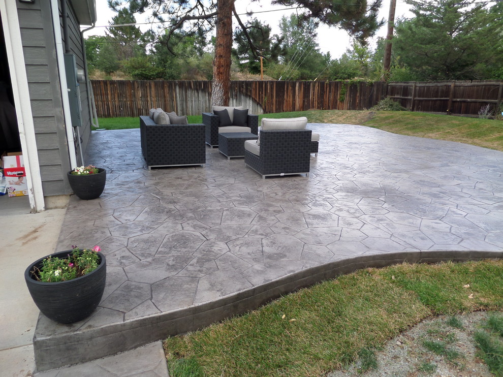Concrete Modern Patio Denver by User Houzz