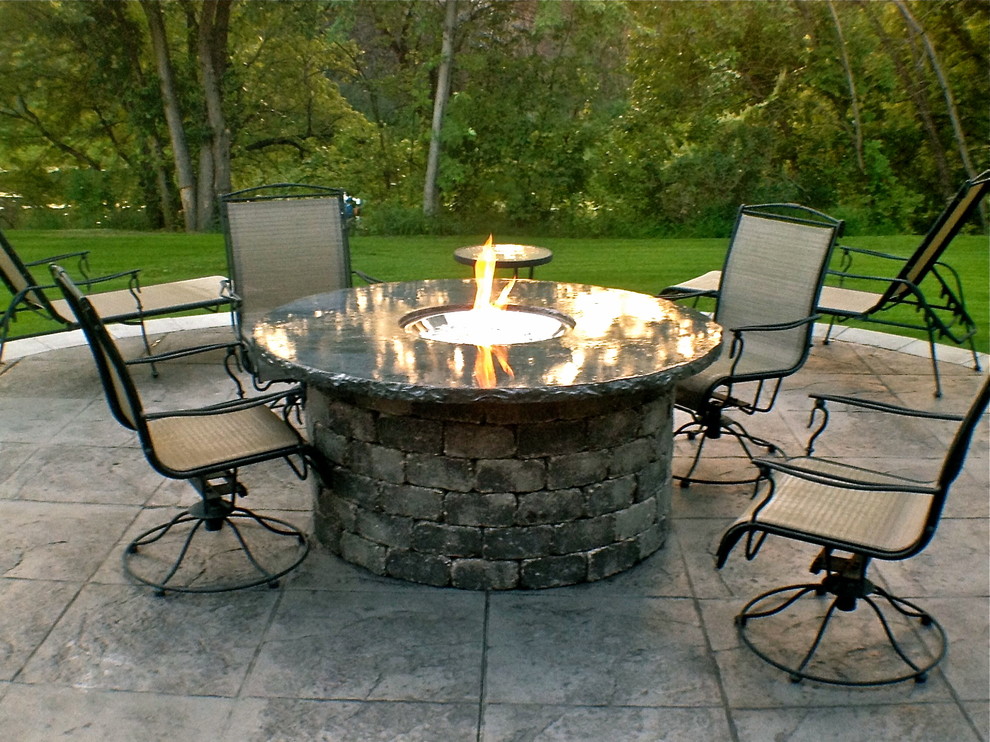 Concrete FireTables Patio Other by Concrete Creations Houzz