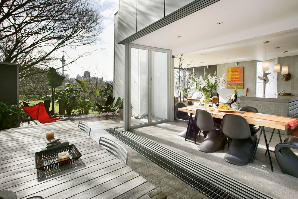 Moderner Patio in Auckland
