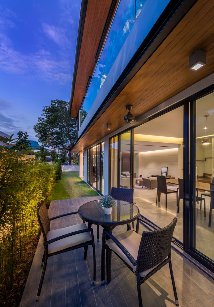 Contemporary Courtyard Contemporary Patio Singapore Houzz