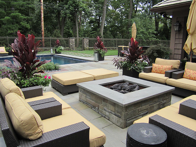 Contemporary Garden Contemporary Patio New York By Richard Bailey Interiors Llc