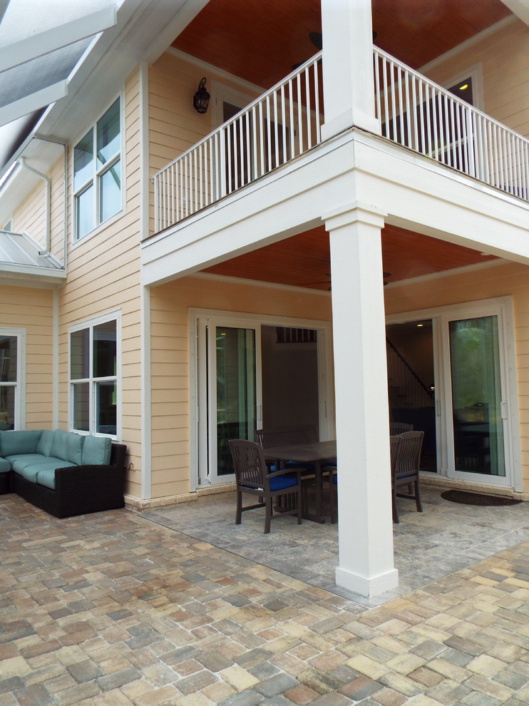 Contemporary Home New Construction Conner Contemporary Patio