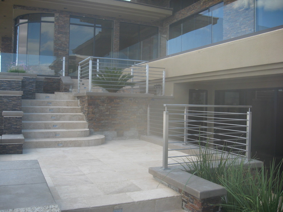 Contemporary/Modern Staircases Contemporary Patio Las Vegas by