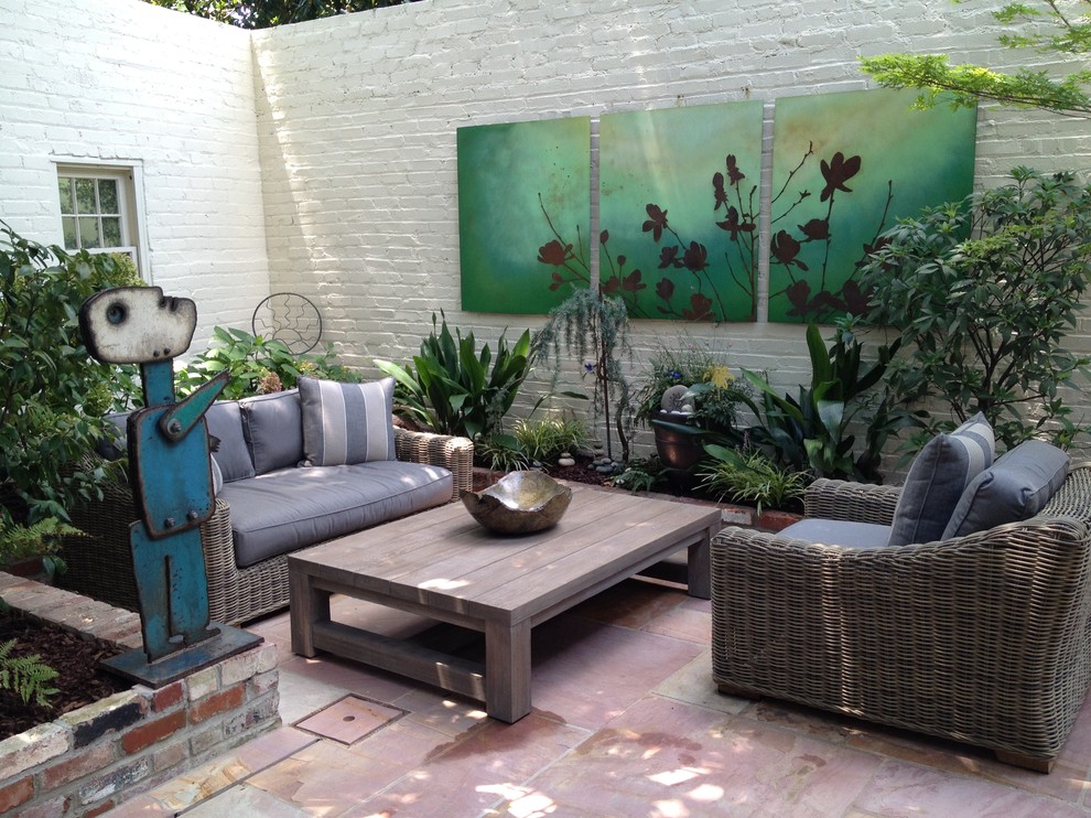 Inspiration for a contemporary patio in San Francisco with no cover.