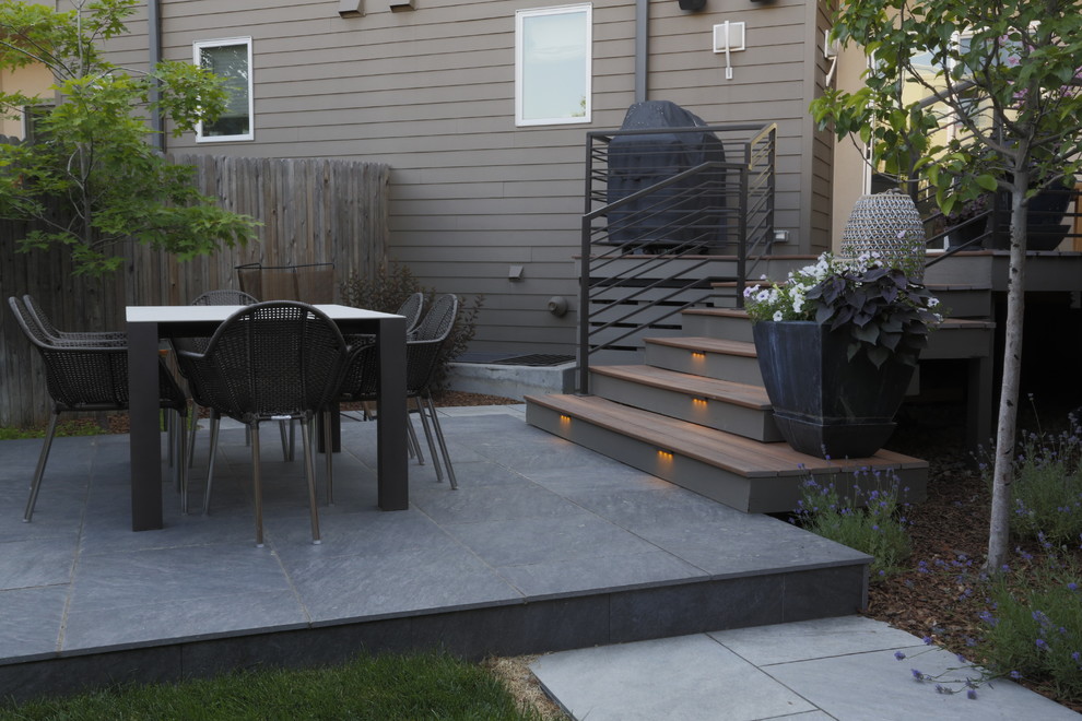 Contemporary Porcelain Pavers Contemporary Patio Denver by
