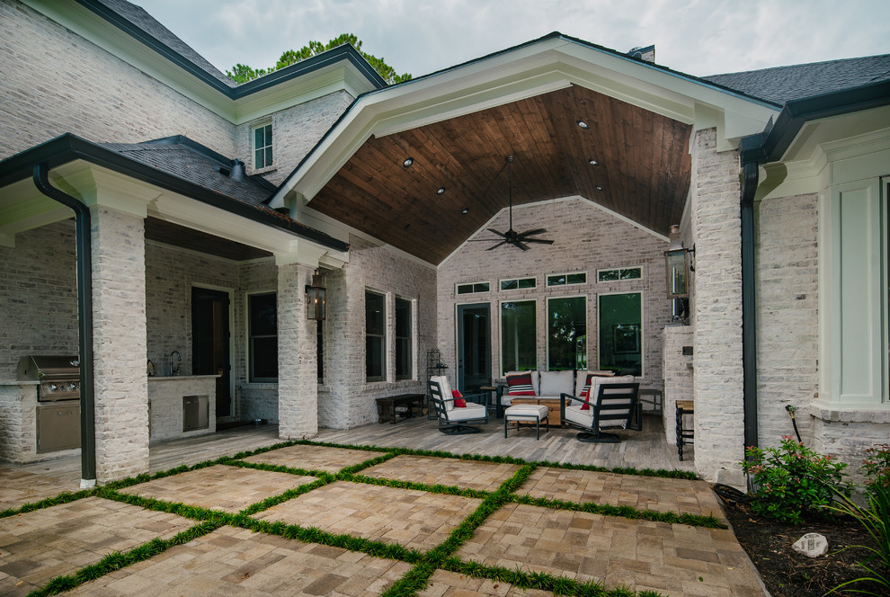 Coral Gables New Orleans Traditional Traditional Patio Houston