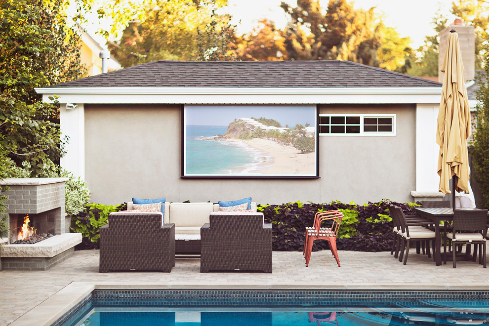 Patio - modern patio idea in Salt Lake City