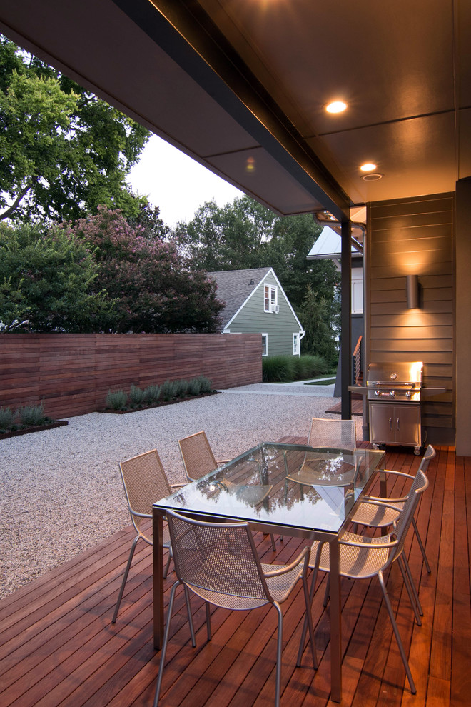 Inspiration for a contemporary patio in DC Metro.
