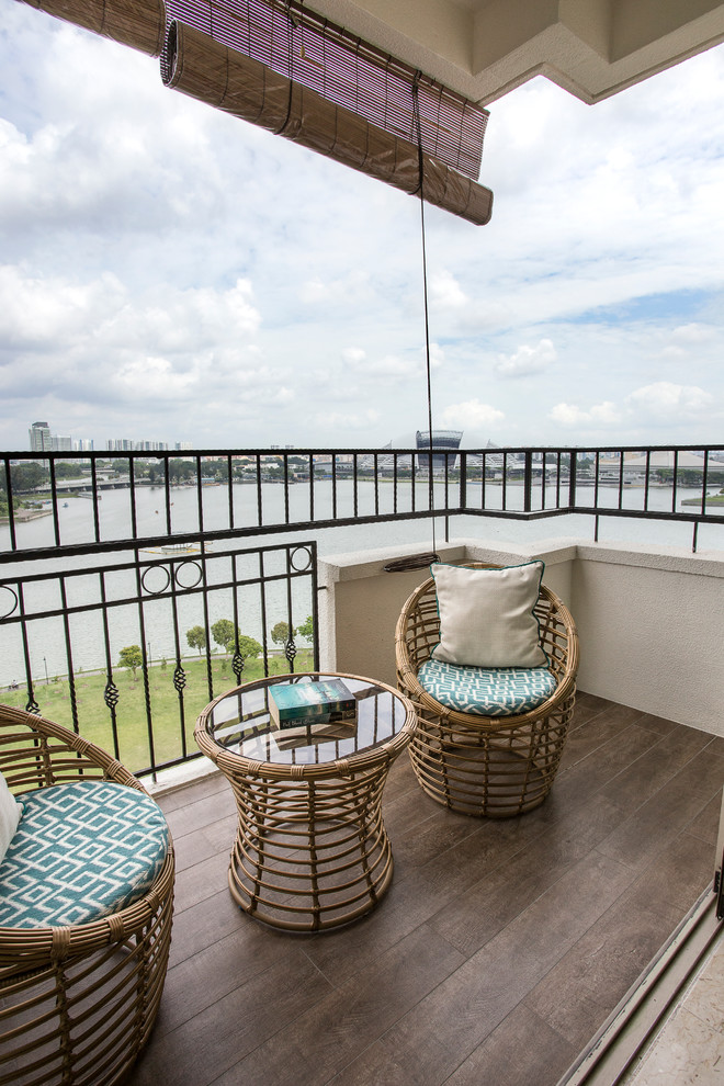 Costa Rhu Condominium Contemporary Patio Singapore by Interior