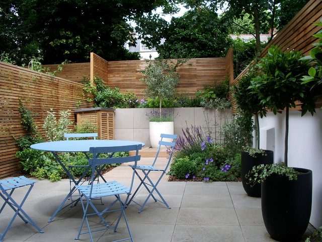 Courtyard Garden Design In Barnsbury London Contemporary Patio London By Jenny Bloom Garden Design Houzz