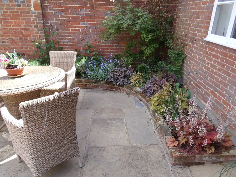 This is an example of a country patio in Kent.