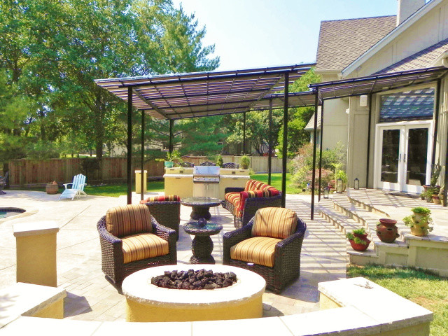 Covered Patios and Covered Porches - Traditional - Patio - Kansas City ...