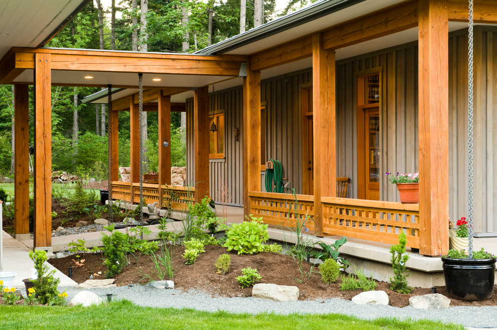 Idee per un patio o portico american style