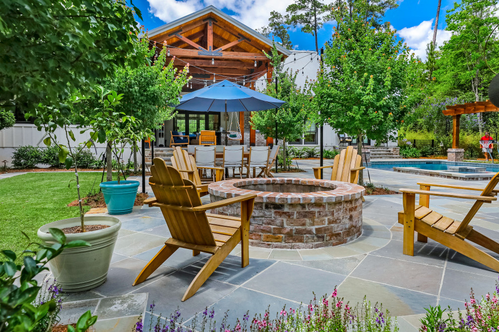 Covington Farmhouse Farmhouse Patio New Orleans by Smoketree