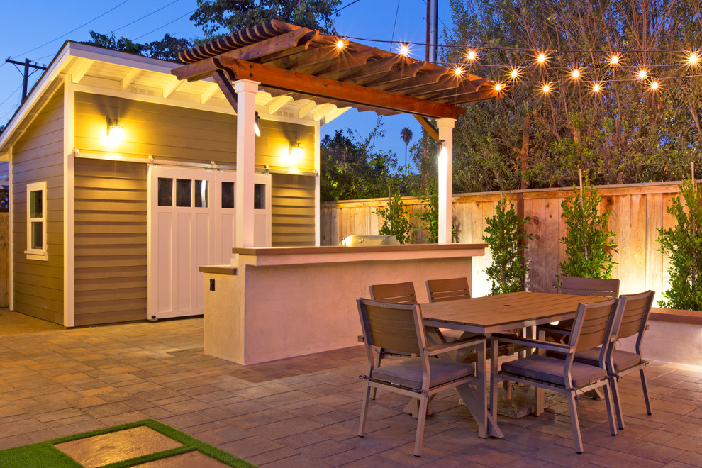 Craftsman Backyard Craftsman Patio San Luis Obispo by Landwell