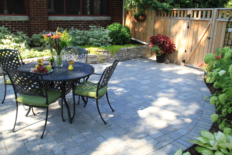 Example of a trendy patio design in Other
