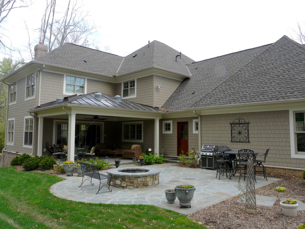 Custom Bethesda Dream Home Traditional Patio DC Metro by