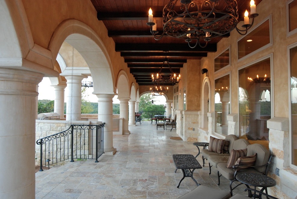 Photo of a mediterranean patio in Austin.