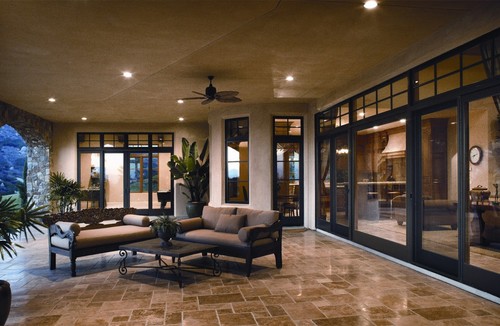 travertine tile floor