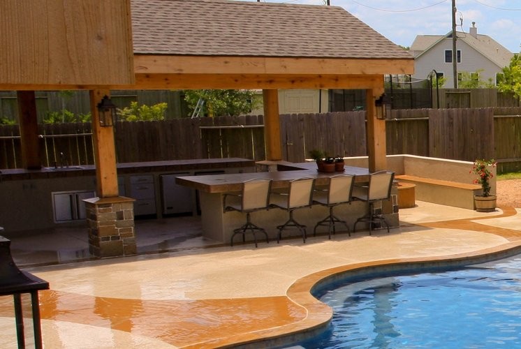 Custom Outdoor Kitchens - Contemporary - Patio - Houston ...