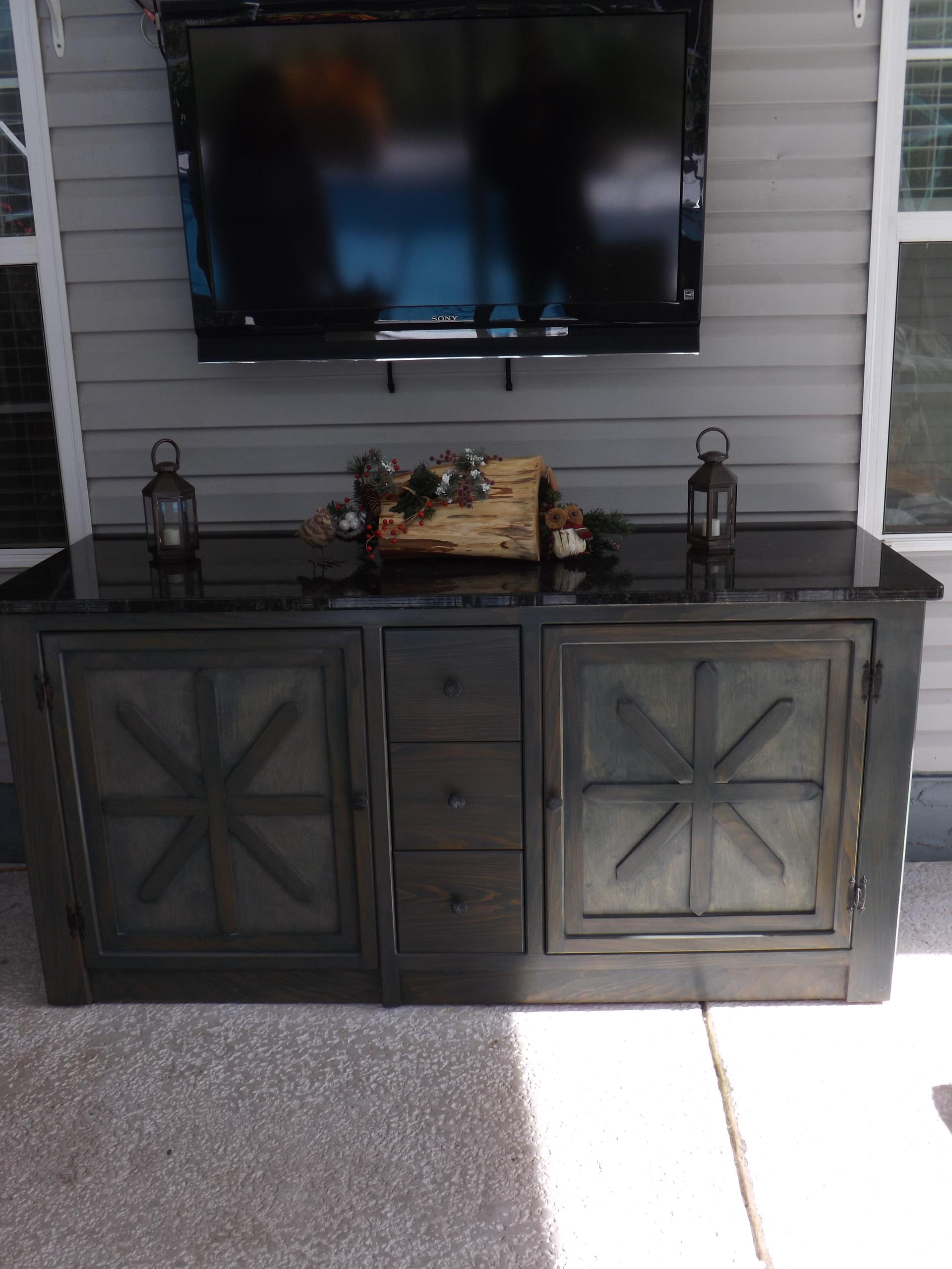 metro outdoor living buffet on Patio Fridge Cabinet Ideas Photos Houzz