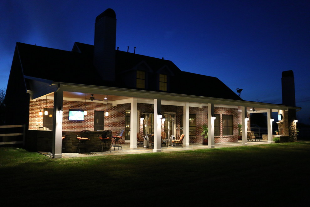 Custom Patio Katy TX Traditional Patio Houston by Tradition