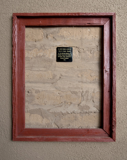 Custom Rammed Earth Home American Southwest Patio Austin by