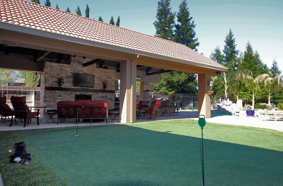 Custom Residential Outdoor Kitchen Traditional Patio Sacramento