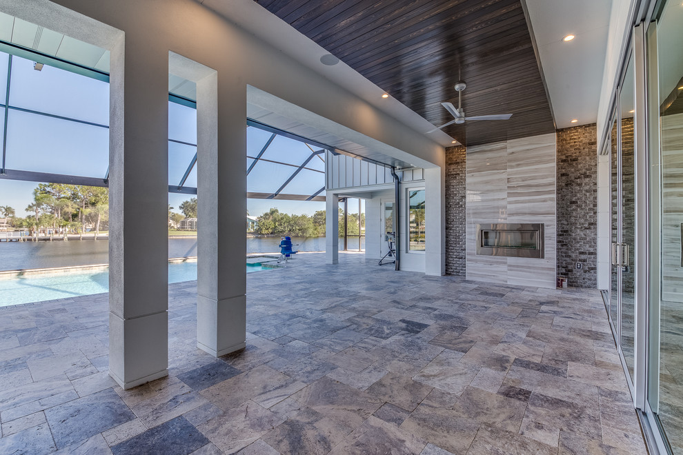 Custom Wheelchair Accessible Home Contemporary Patio Other by